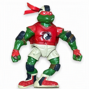TMNT Extreme Sports Skatin Raphael 2003 Teenage Mutant Ninja Turtles Figure Only